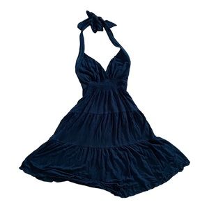 GUESS Black Halter Dress